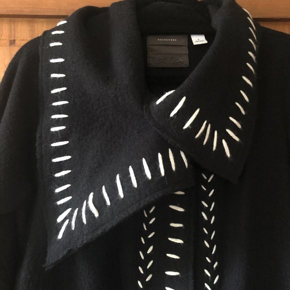 Anthropologie Black and White Jacket by Guinevere - Picture 3 of 7